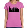 Ladies Heavy Cotton 100% Cotton T Shirt Thumbnail