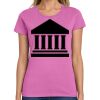 Ladies Heavy Cotton 100% Cotton T Shirt Thumbnail