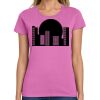 Ladies Heavy Cotton 100% Cotton T Shirt Thumbnail
