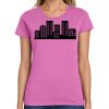 Ladies Heavy Cotton 100% Cotton T Shirt Thumbnail
