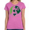Ladies Heavy Cotton 100% Cotton T Shirt Thumbnail