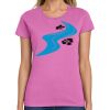 Ladies Heavy Cotton 100% Cotton T Shirt Thumbnail