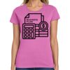 Ladies Heavy Cotton 100% Cotton T Shirt Thumbnail