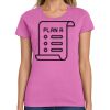 Ladies Heavy Cotton 100% Cotton T Shirt Thumbnail
