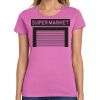 Ladies Heavy Cotton 100% Cotton T Shirt Thumbnail