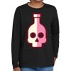 Youth Heavy Cotton 100% Cotton Long Sleeve T Shirt Thumbnail