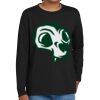 Youth Heavy Cotton 100% Cotton Long Sleeve T Shirt Thumbnail