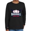 Youth Heavy Cotton 100% Cotton Long Sleeve T Shirt Thumbnail