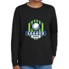 Youth Heavy Cotton 100% Cotton Long Sleeve T Shirt Thumbnail