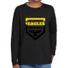 Youth Heavy Cotton 100% Cotton Long Sleeve T Shirt Thumbnail