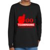 Youth Heavy Cotton 100% Cotton Long Sleeve T Shirt Thumbnail