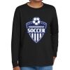 Youth Heavy Cotton 100% Cotton Long Sleeve T Shirt Thumbnail