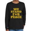 Youth Heavy Cotton 100% Cotton Long Sleeve T Shirt Thumbnail