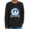 Youth Heavy Cotton 100% Cotton Long Sleeve T Shirt Thumbnail