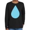 Youth Heavy Cotton 100% Cotton Long Sleeve T Shirt Thumbnail