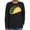 Youth Heavy Cotton 100% Cotton Long Sleeve T Shirt Thumbnail