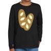 Youth Heavy Cotton 100% Cotton Long Sleeve T Shirt Thumbnail