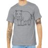 Unisex Heather CVC Short Sleeve Tee Thumbnail