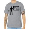 Unisex Heather CVC Short Sleeve Tee Thumbnail