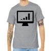 Unisex Heather CVC Short Sleeve Tee Thumbnail